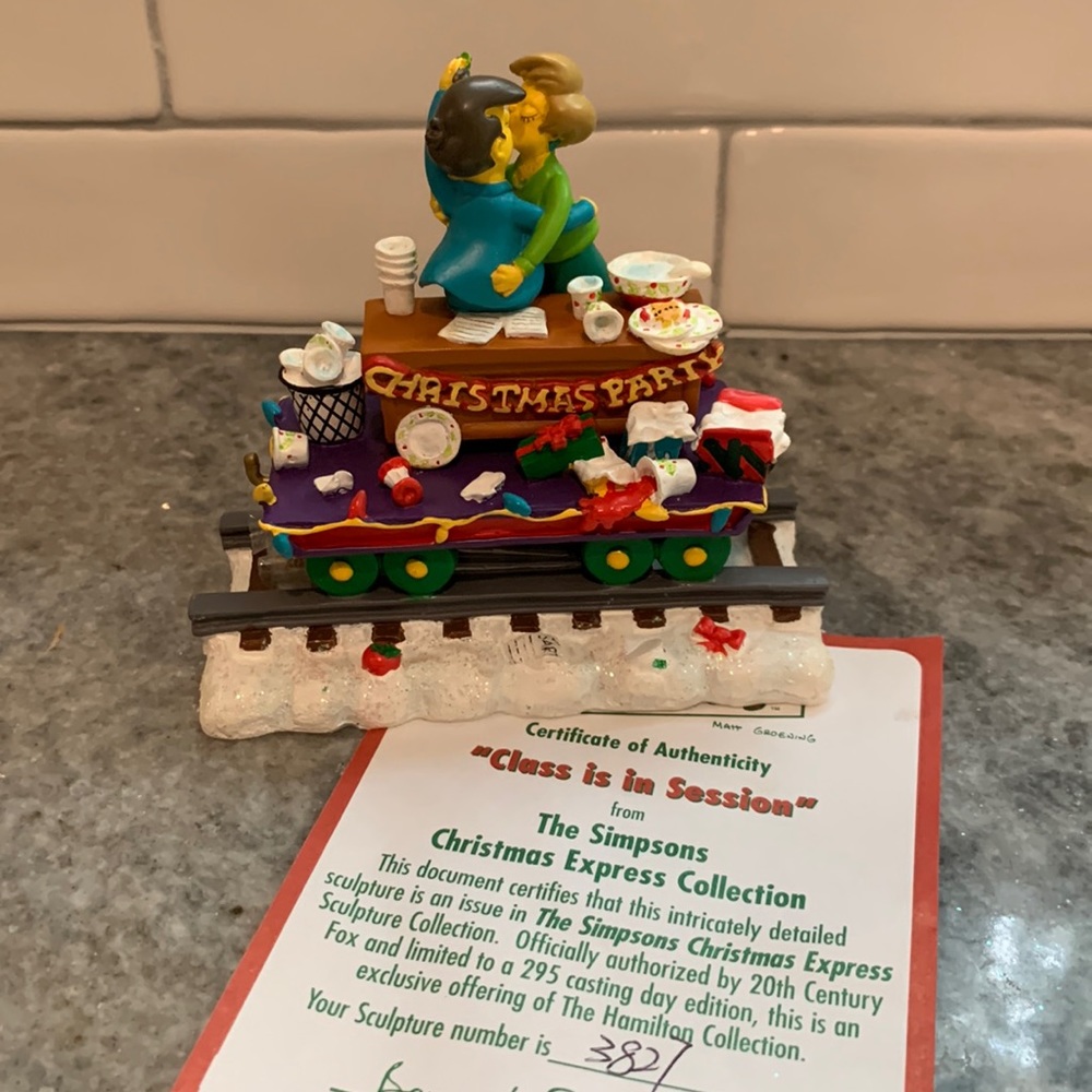 The Simpsons Christmas Express- “Class is in Session”